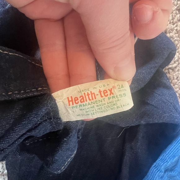 Vintage 90s healthtex Blue Kids Overalls - Picture 6 of 7
